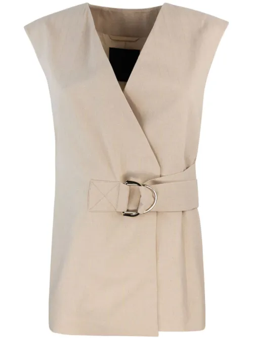 Gilet en popeline - LIU JO - Modalova