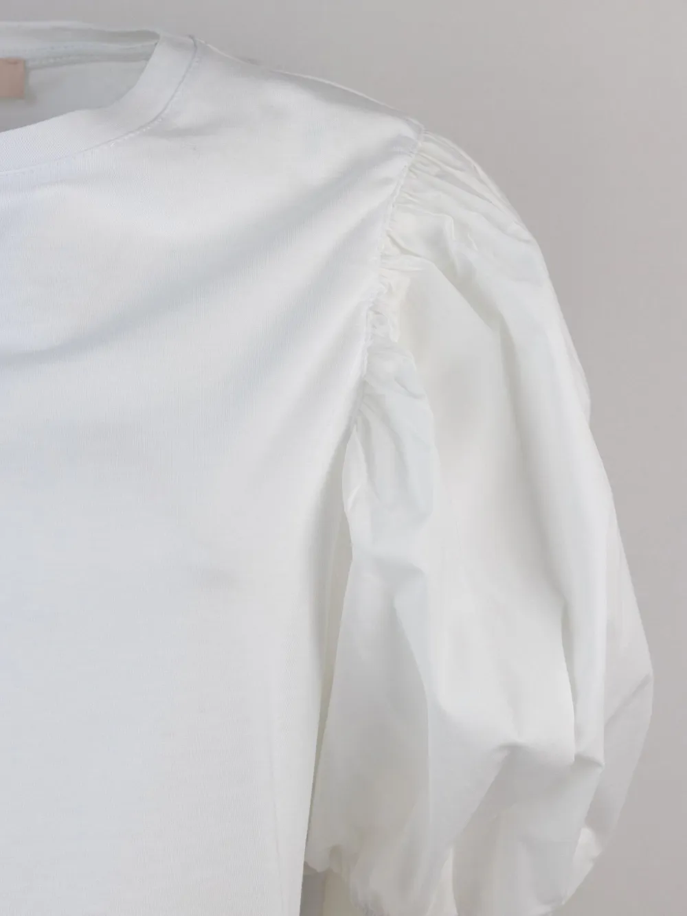Liu •jo Blusa In Popeline Bianca In White