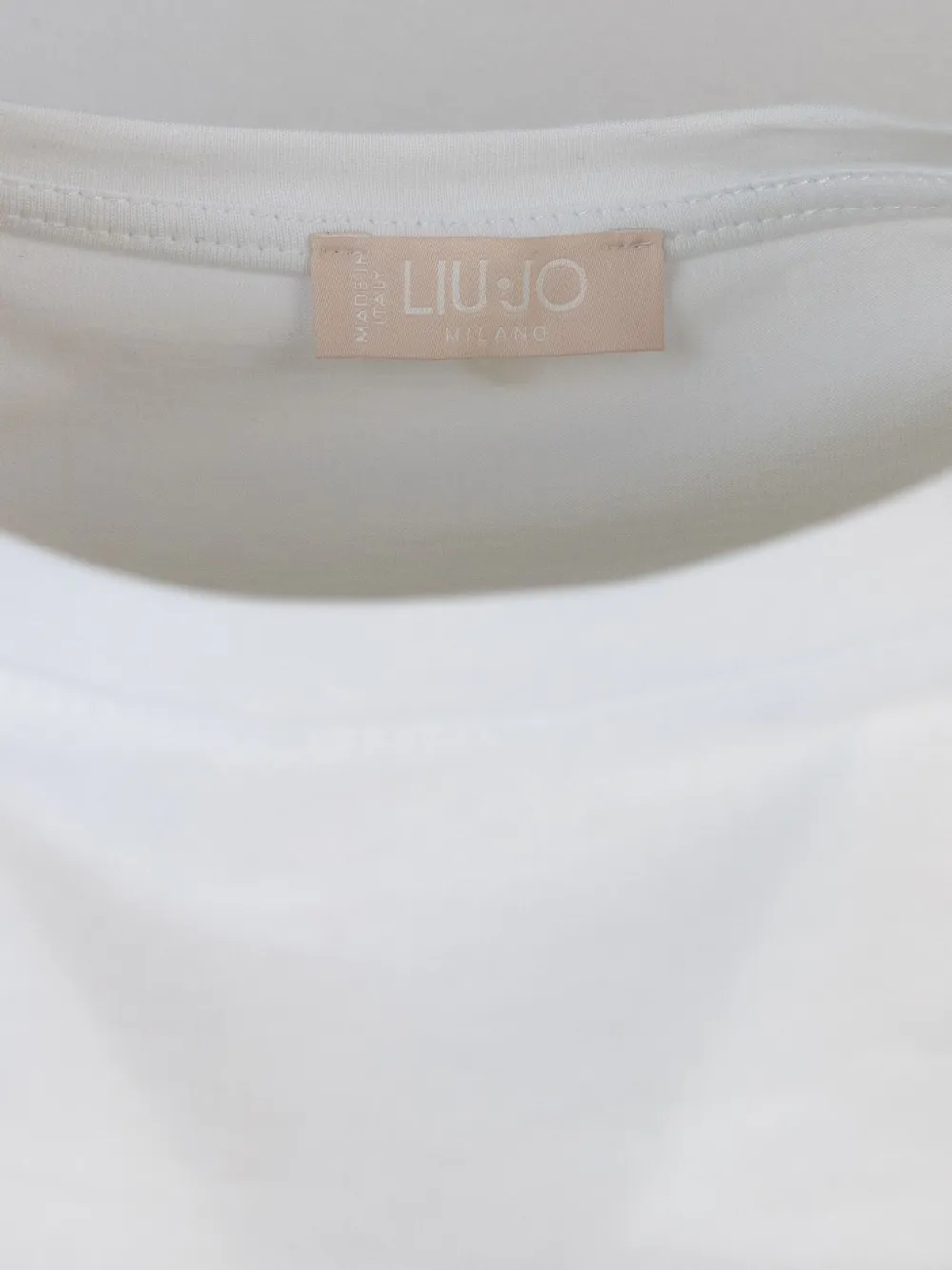 Liu •jo Blusa In Popeline Bianca In White