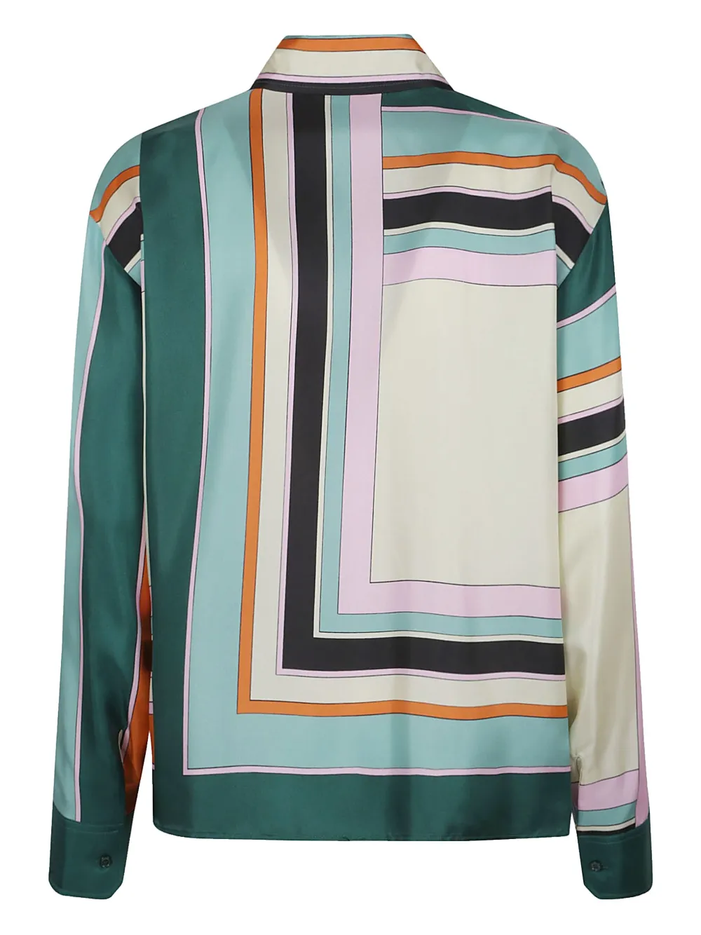 Weekend Max Mara geometric-print button-up shirt - Groen