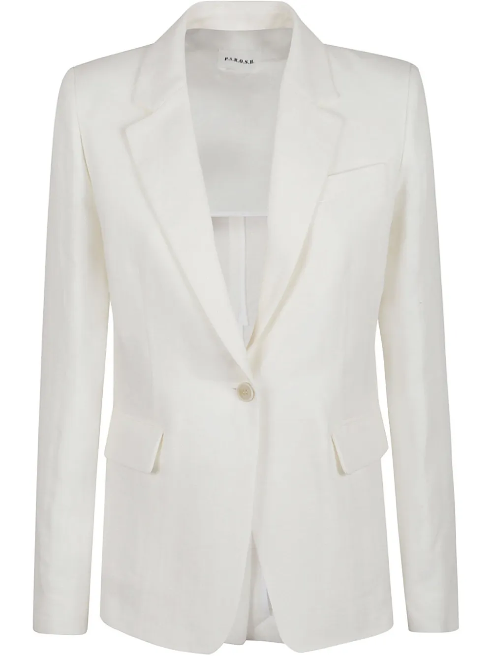 tailored single-button blazer