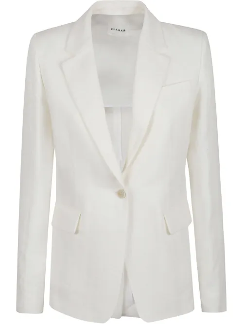 Blazer à simple boutonnage - P.A.R.O.S.H. - Modalova