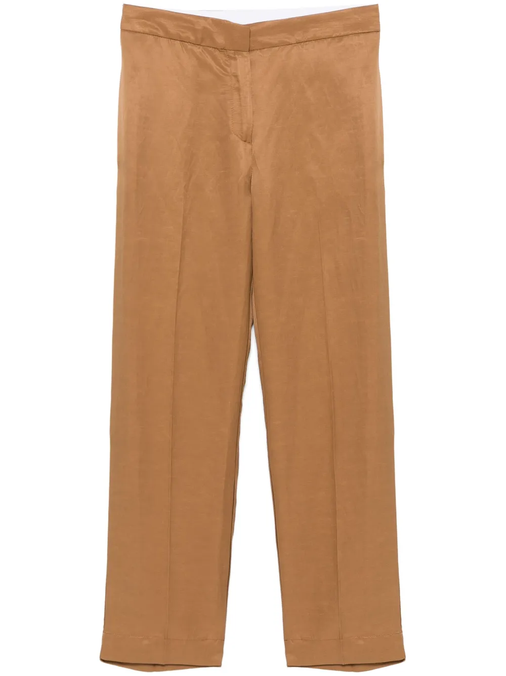 tube-leg trousers