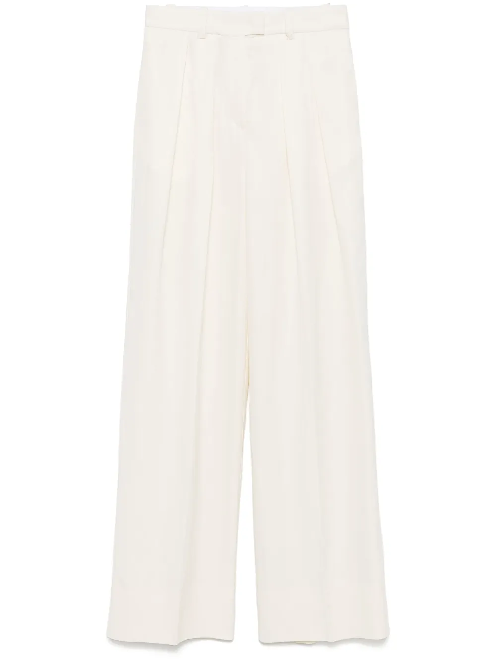 pleated trousers