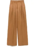 kaos pleated trousers - Brown