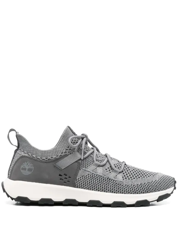 Timberland Knitted Sneakers Grey FARFETCH AU
