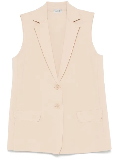MRZ knife-pleat waistcoat