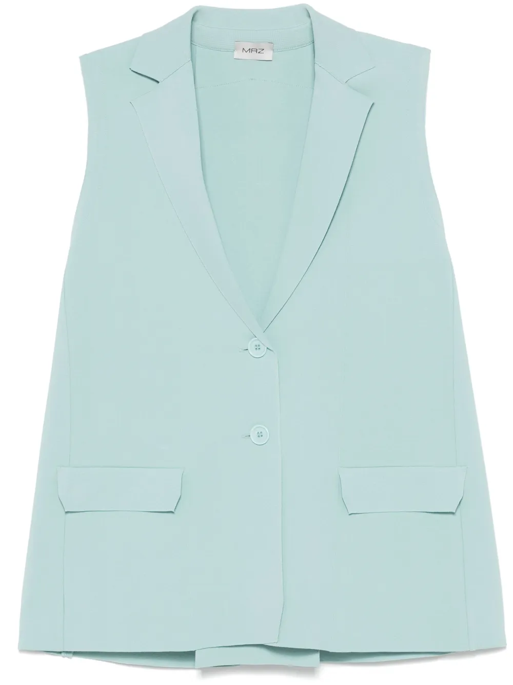knife-pleat waistcoat