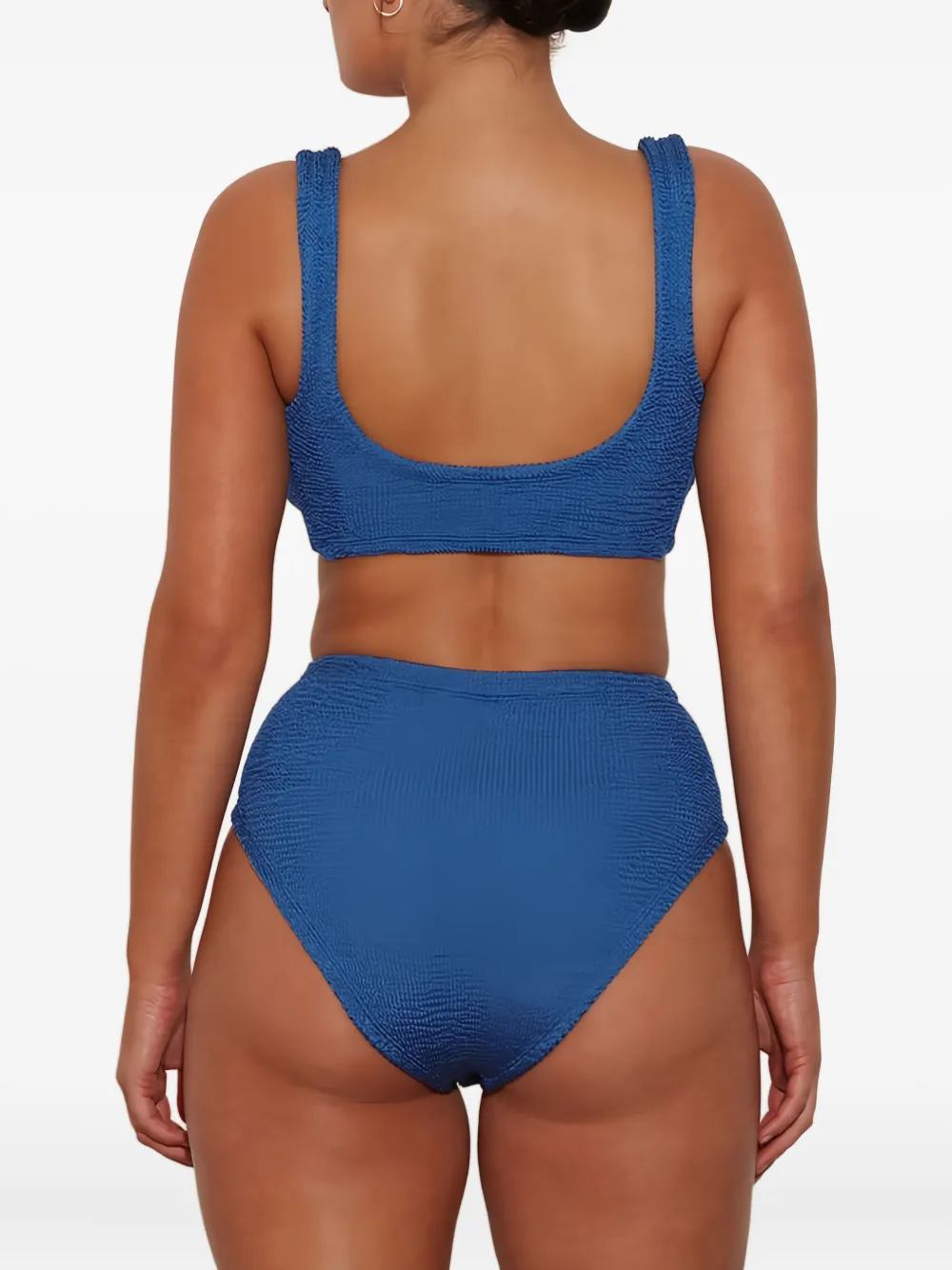Hunza G Jamie knotted bikini Blauw