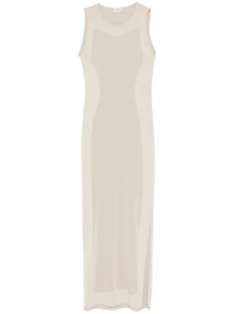 MRZ lamé-detailed maxi dress