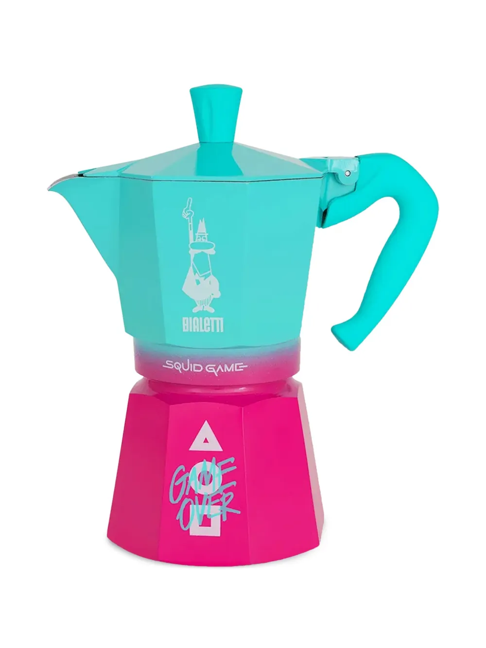 Bialetti x Squid Game espresso maker | Blue | Image 1