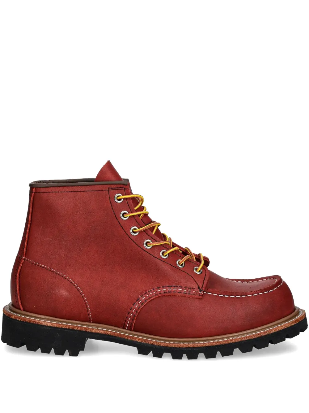 Red Wing Shoes Leren enkellaarzen Rood