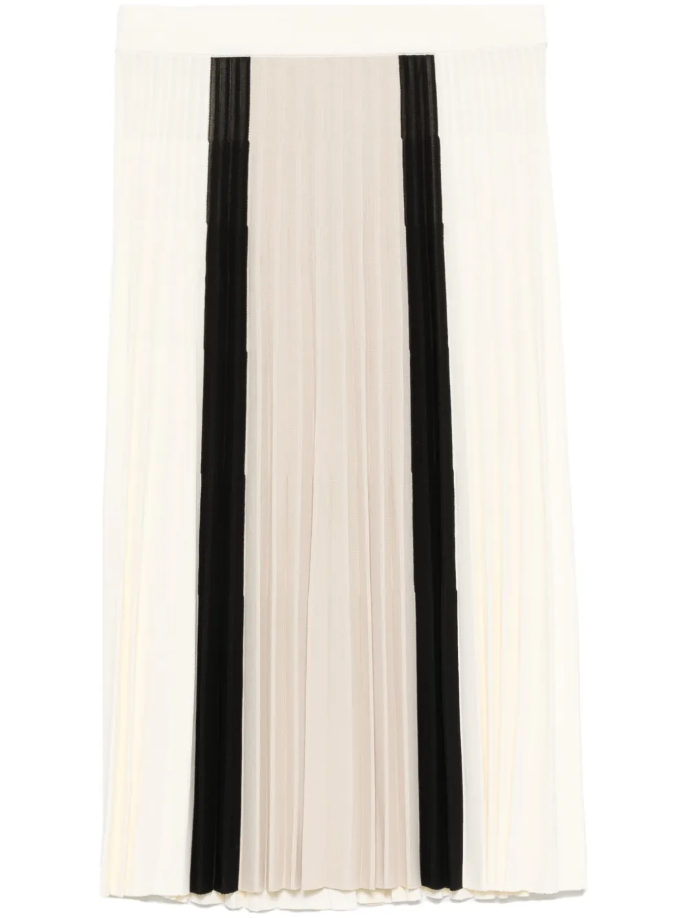 MRZ Midi-rok met colourblocking | Beige | Image 1