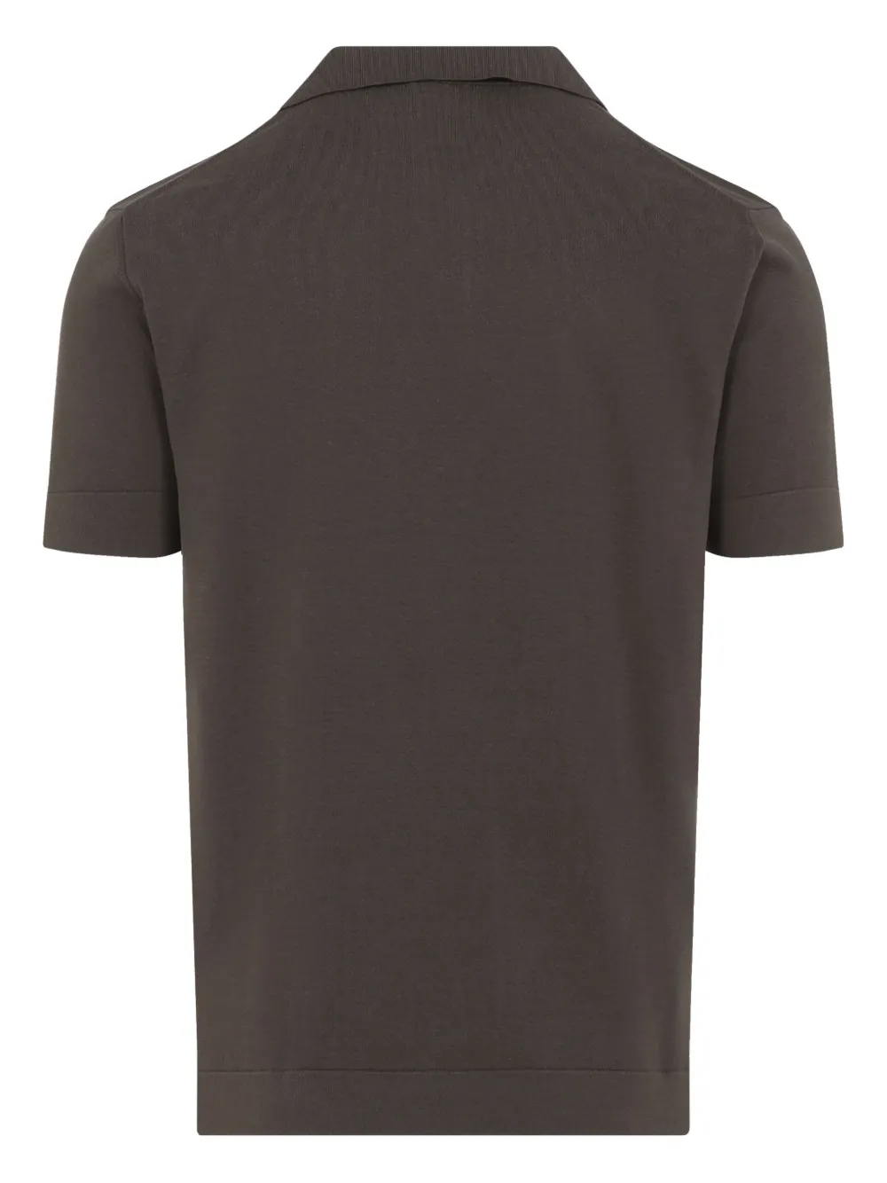 Brioni short-sleeve polo shirt - Bruin