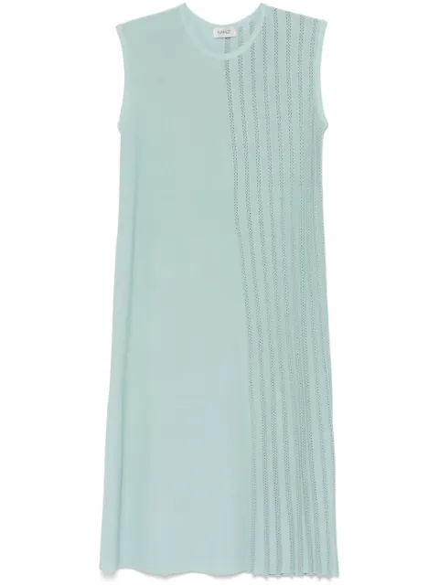 MRZ vestido corto con detalle plisado