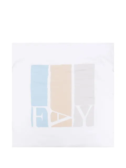 Fay Kids Coberta com estampa de logo