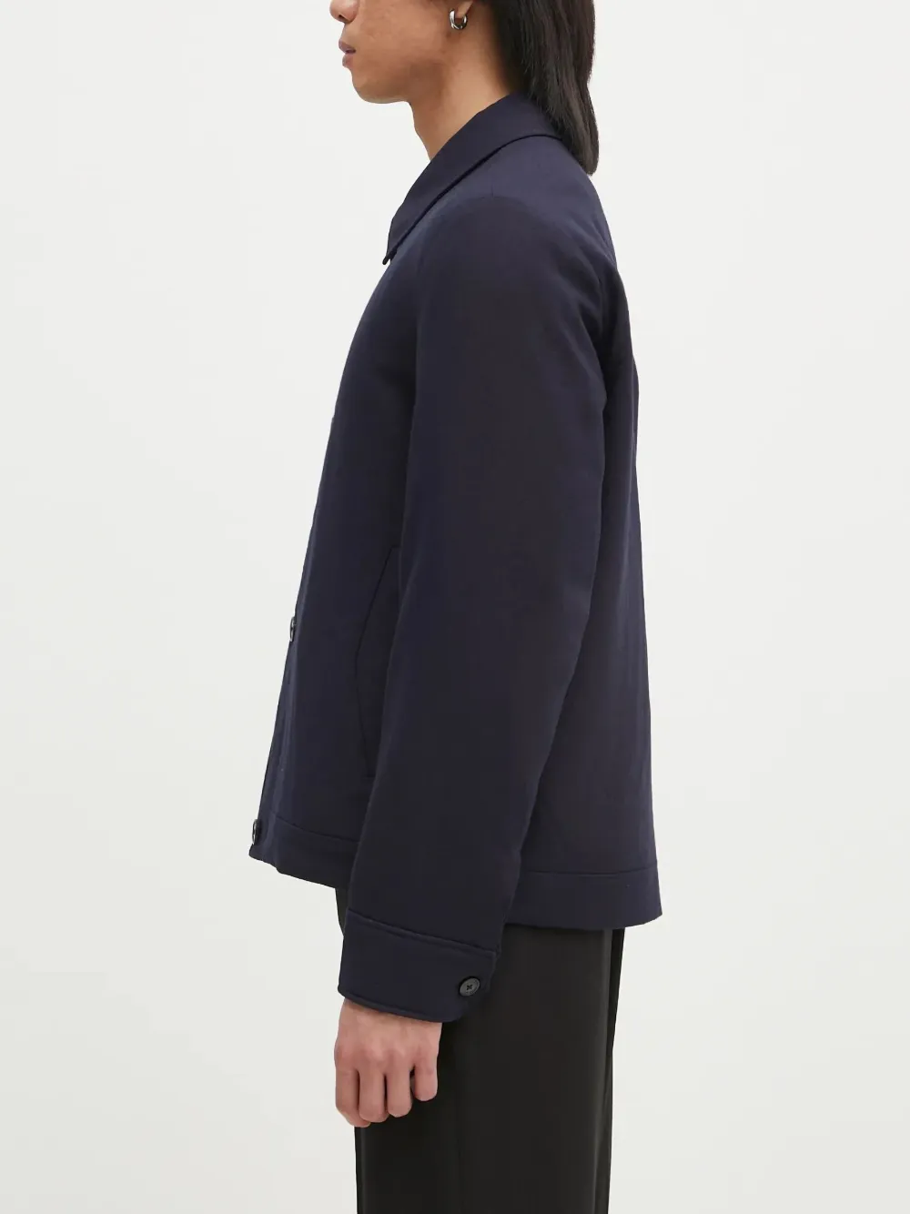 Paul Smith Shirtjack met knoopsluiting Blauw