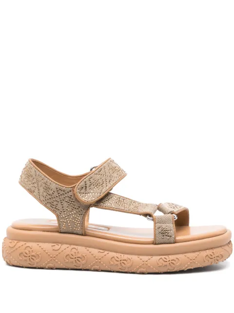 GUESS USA crystal-embellished sandals