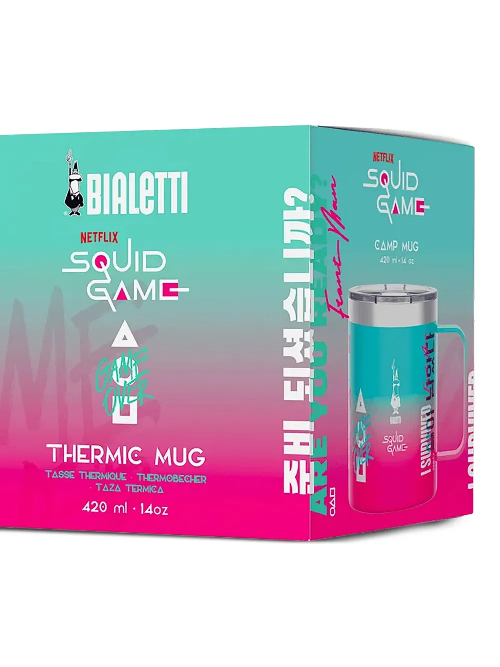 Bialetti x Squid Games mok - Blauw