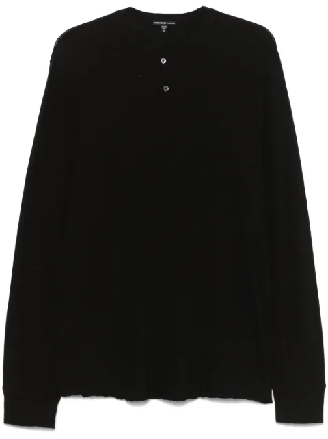 James Perse jersey Henley T-shirt