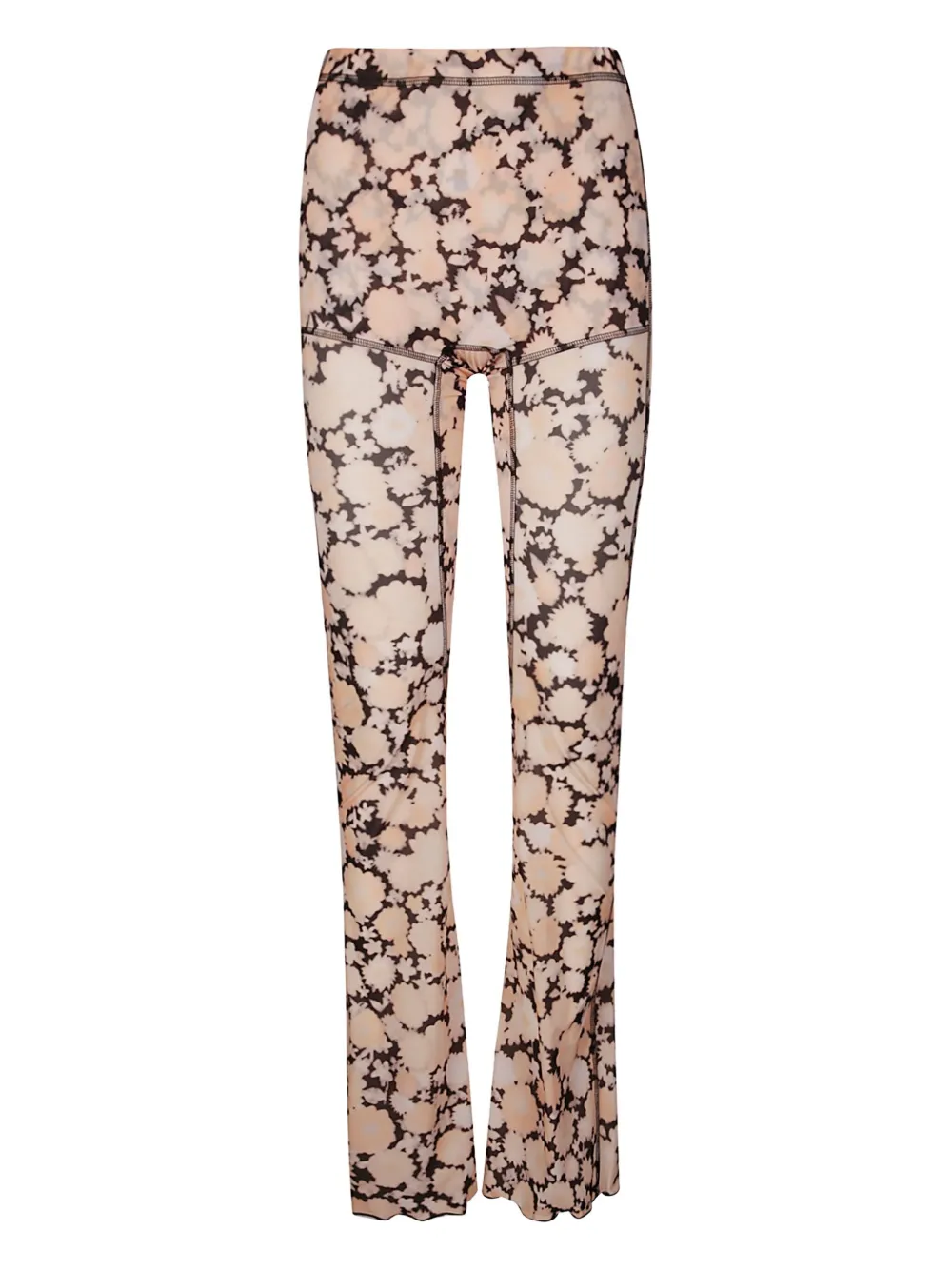 floral-print leggings