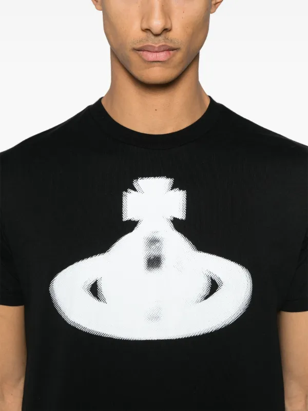 Vivienne Westwood Halftone Orb T-shirt | Black | FARFETCH