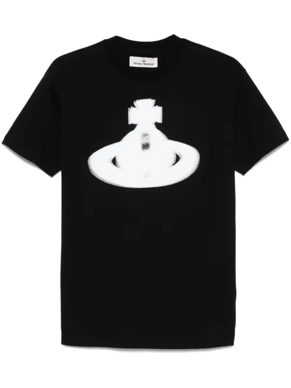 Vivienne Westwood Halftone Orb T-shirt | Black | FARFETCH