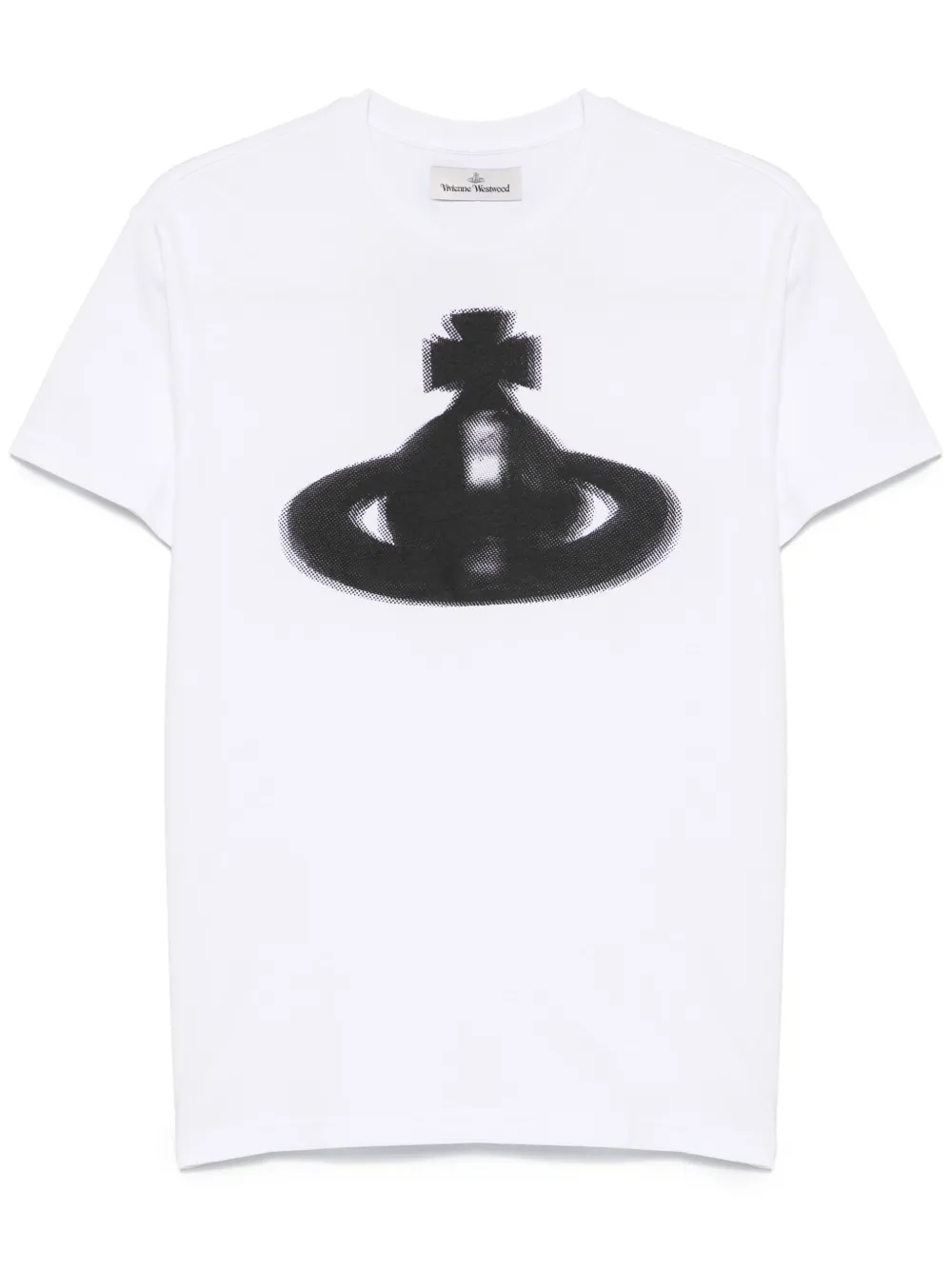 Vivienne Westwood Halftone Orb T-shirt Wit
