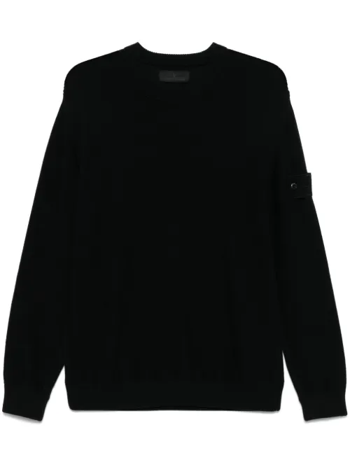 Sweat en coton à patch Compass - Stone Island - Modalova