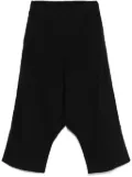 Rundholz drop-crotch trousers - Black