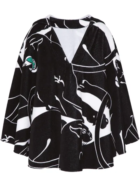 Valentino Garavani panther-print tunic