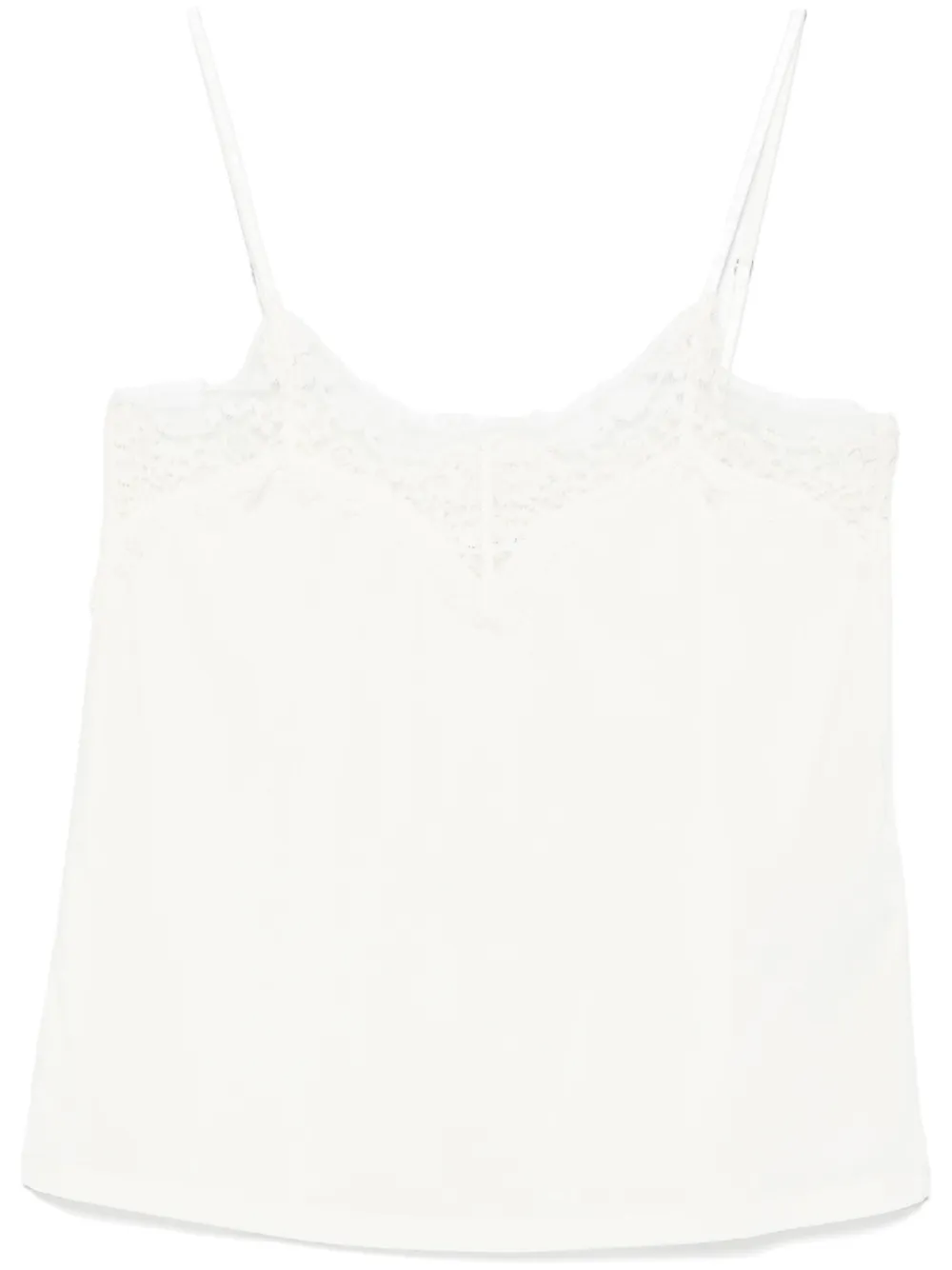 SAMSOE SAMSOE lace-detailed slip top