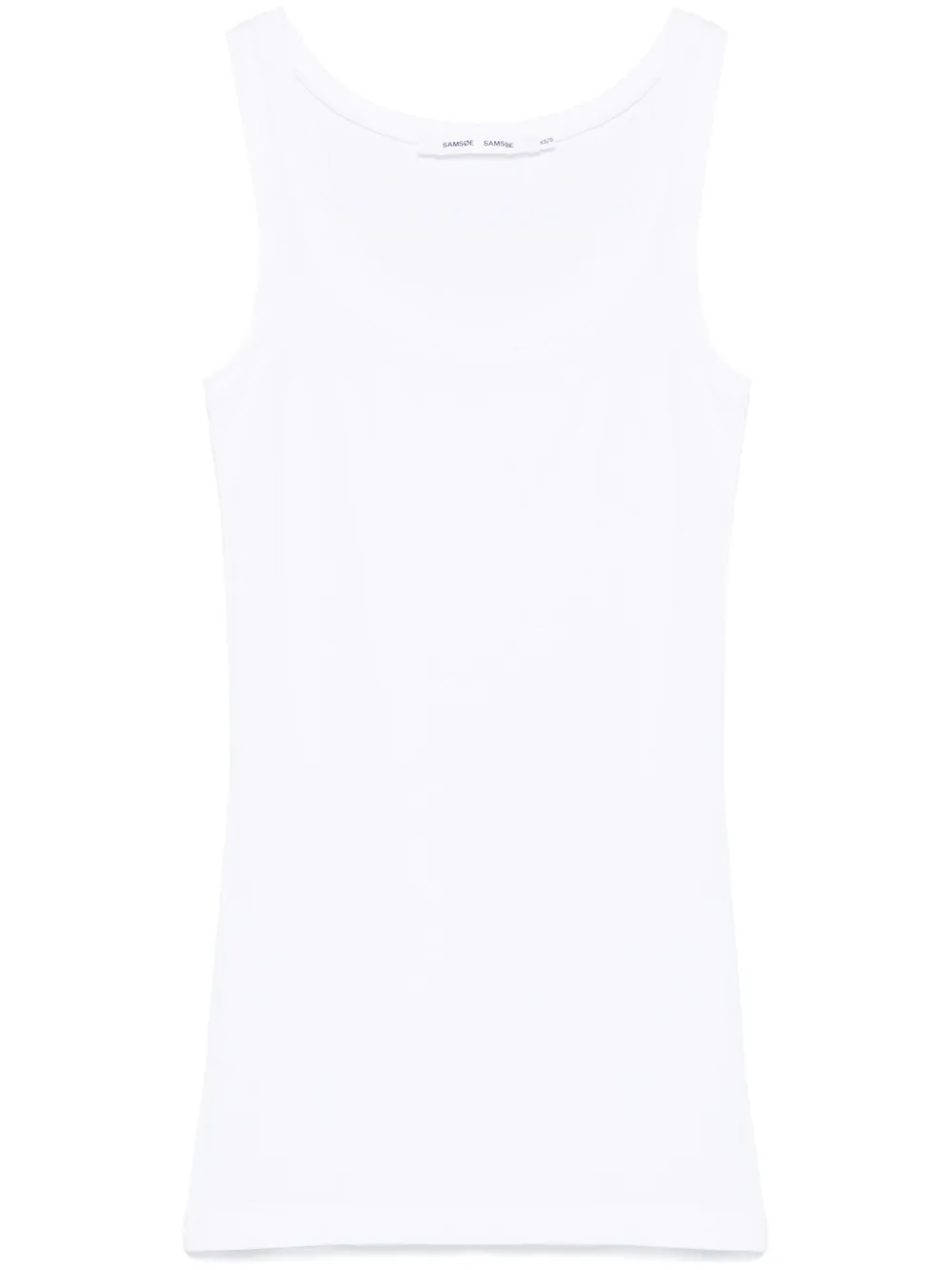Samsoe & Samsoe Sleeveless Knitted Top In 白色
