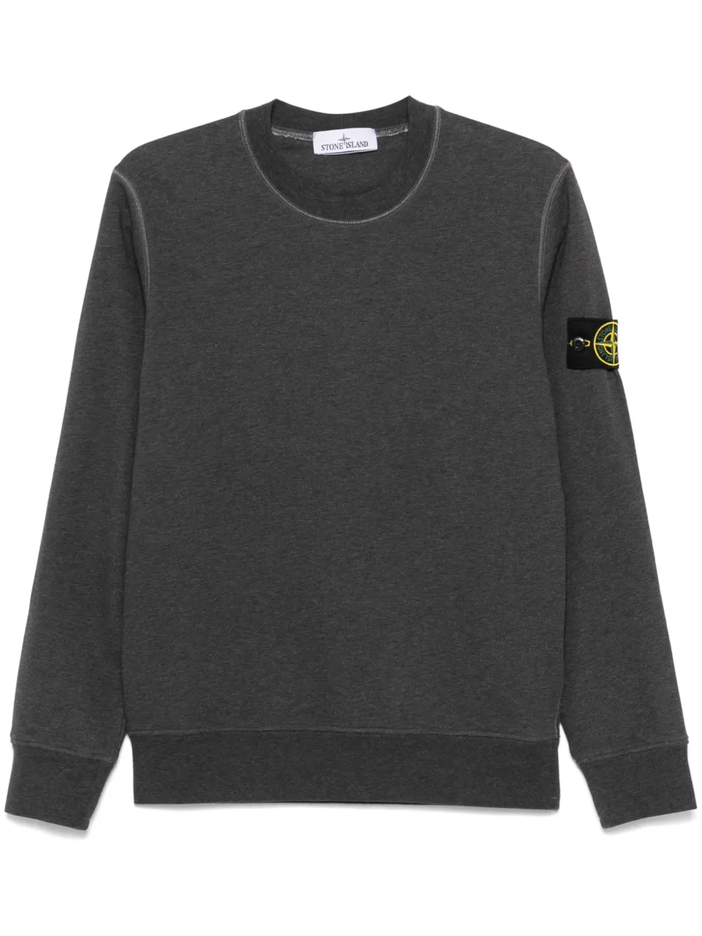 malfilé-fleece 
old
 effect sweatshirt