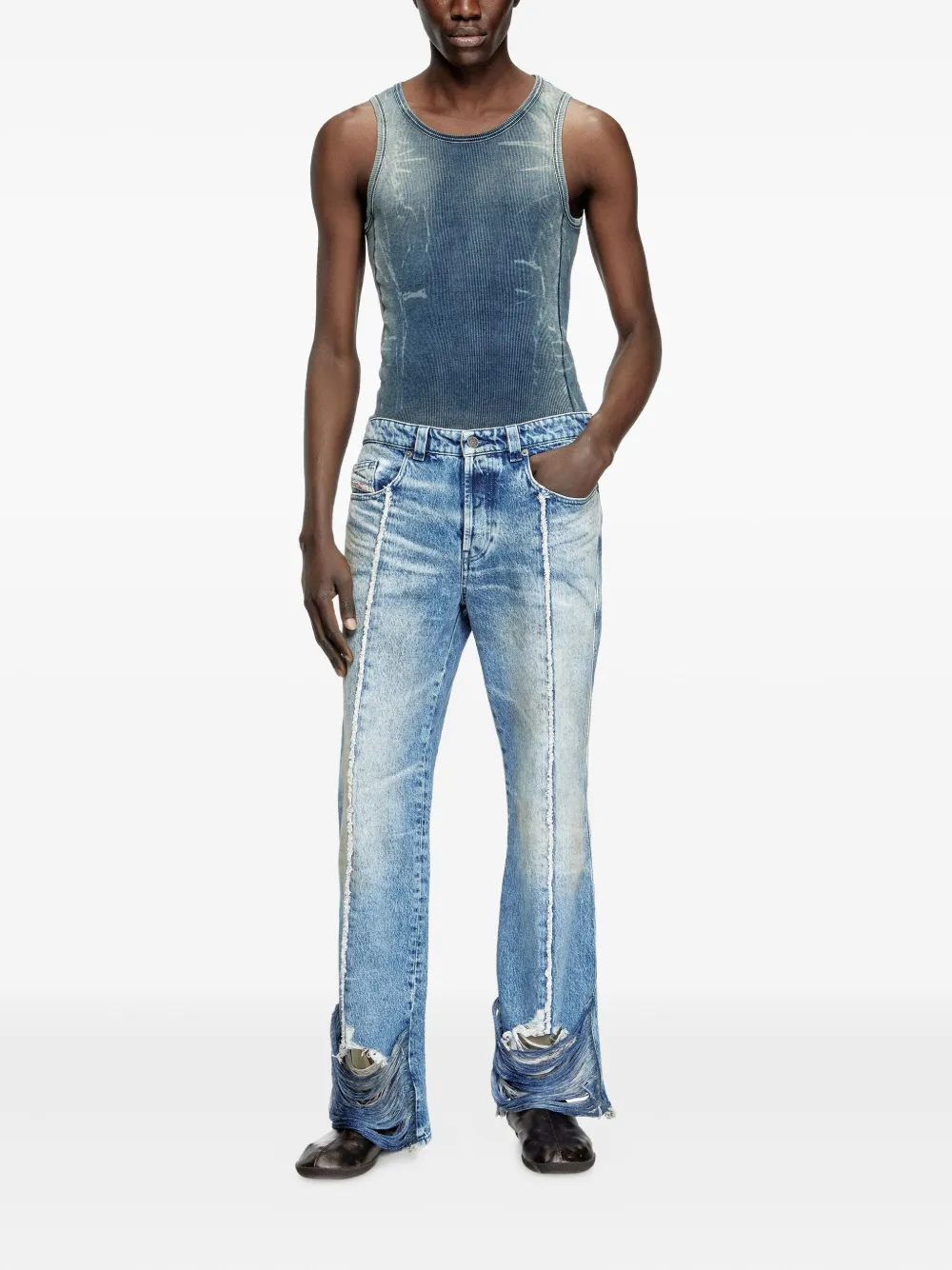 Diesel ribbed-knit top | Vests & Tank Tops | Image 2