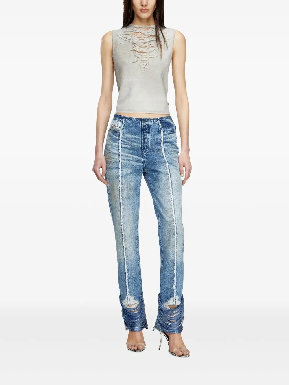 Diesel camiseta con efecto envejecido | Chalecos y camisetas | Image 2