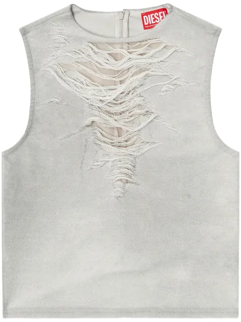 Diesel distressed tank top