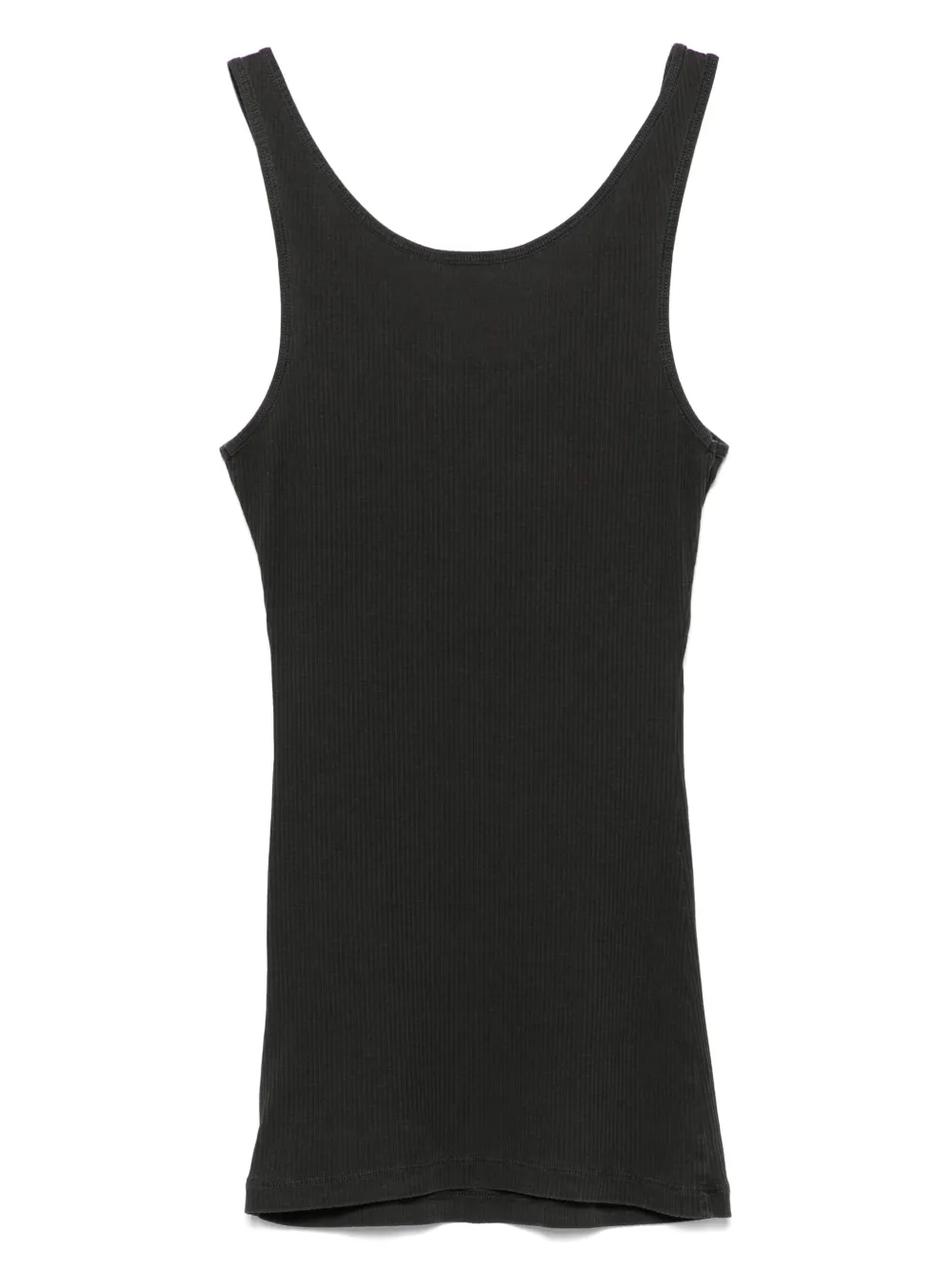 James Perse Geribbelde tanktop - Grijs