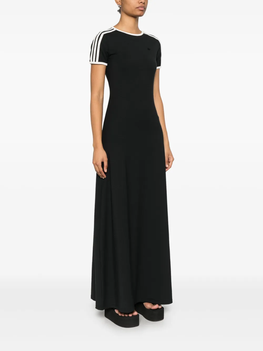 adidas Maxi-jurk Zwart