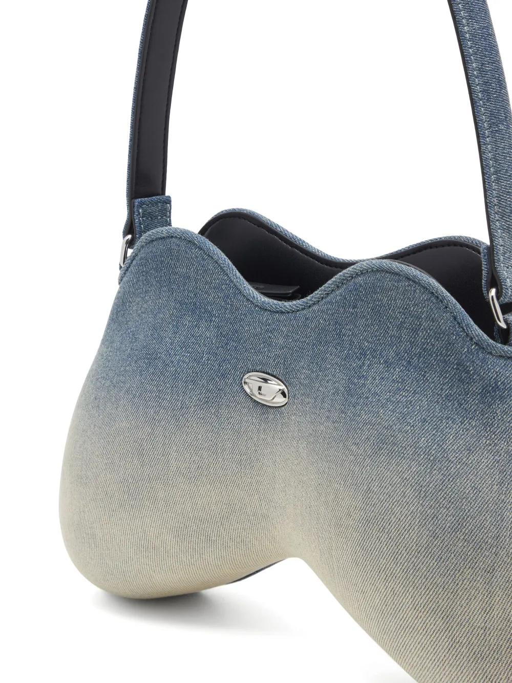 Diesel Double D schoudertas Blauw