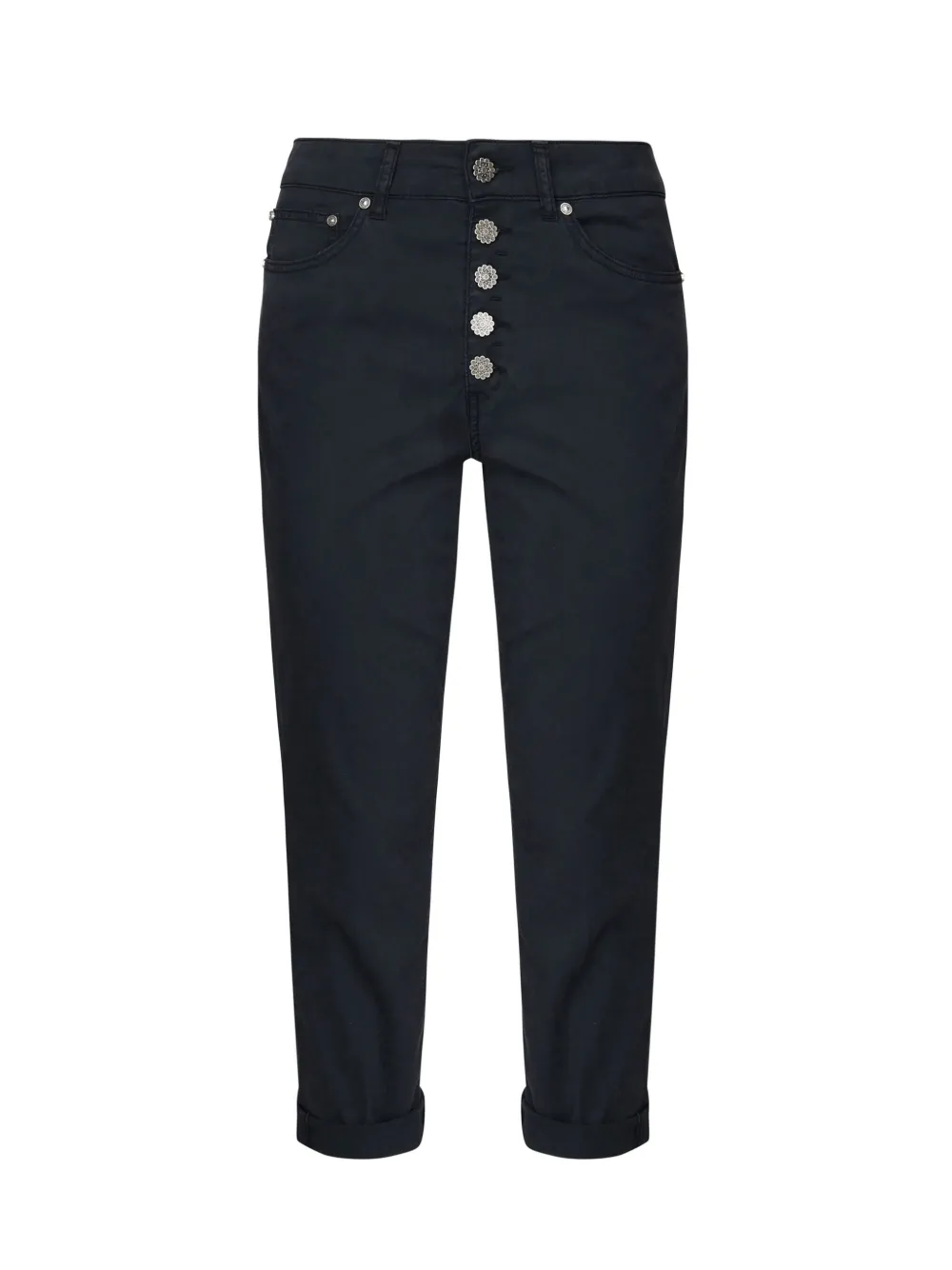 Dondup Jeans Mit Geradem Bein In Schwarz