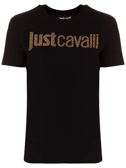 Just Cavalli logo-print T-shirt 