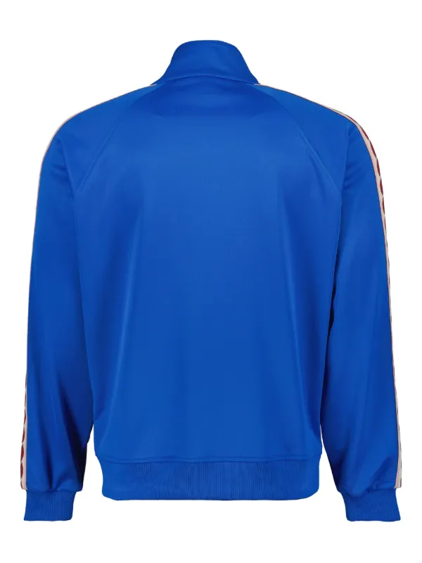 ★DROLE DE MONSIEUR★ロゴ プリント スウェットシャツ Blue Cotton Sweatshirt