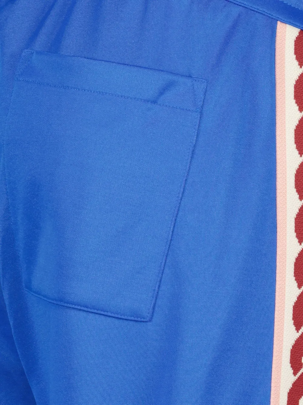 Drôle De Monsieur Trainingsbroek met geborduurd logo Blauw