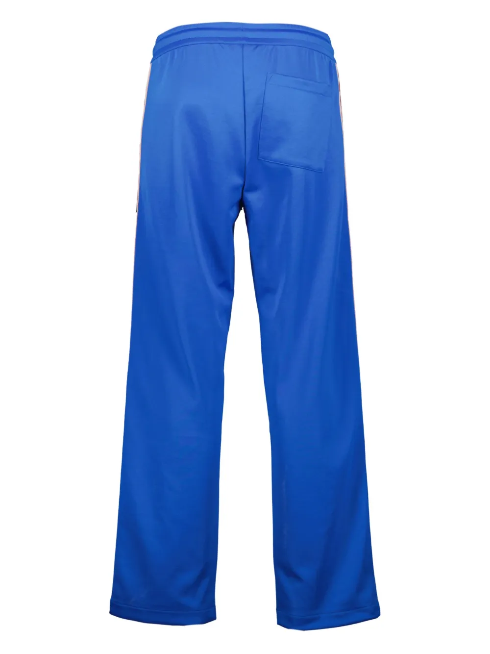 Drôle De Monsieur logo-embroidered track pants - Blauw