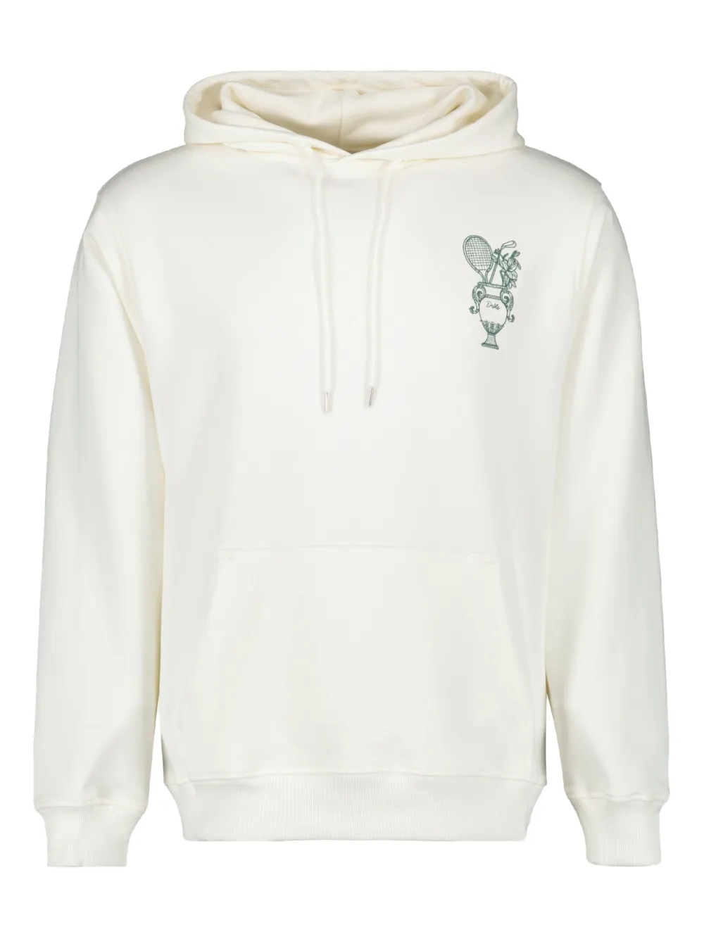 Drôle De Monsieur Katoenen hoodie Wit