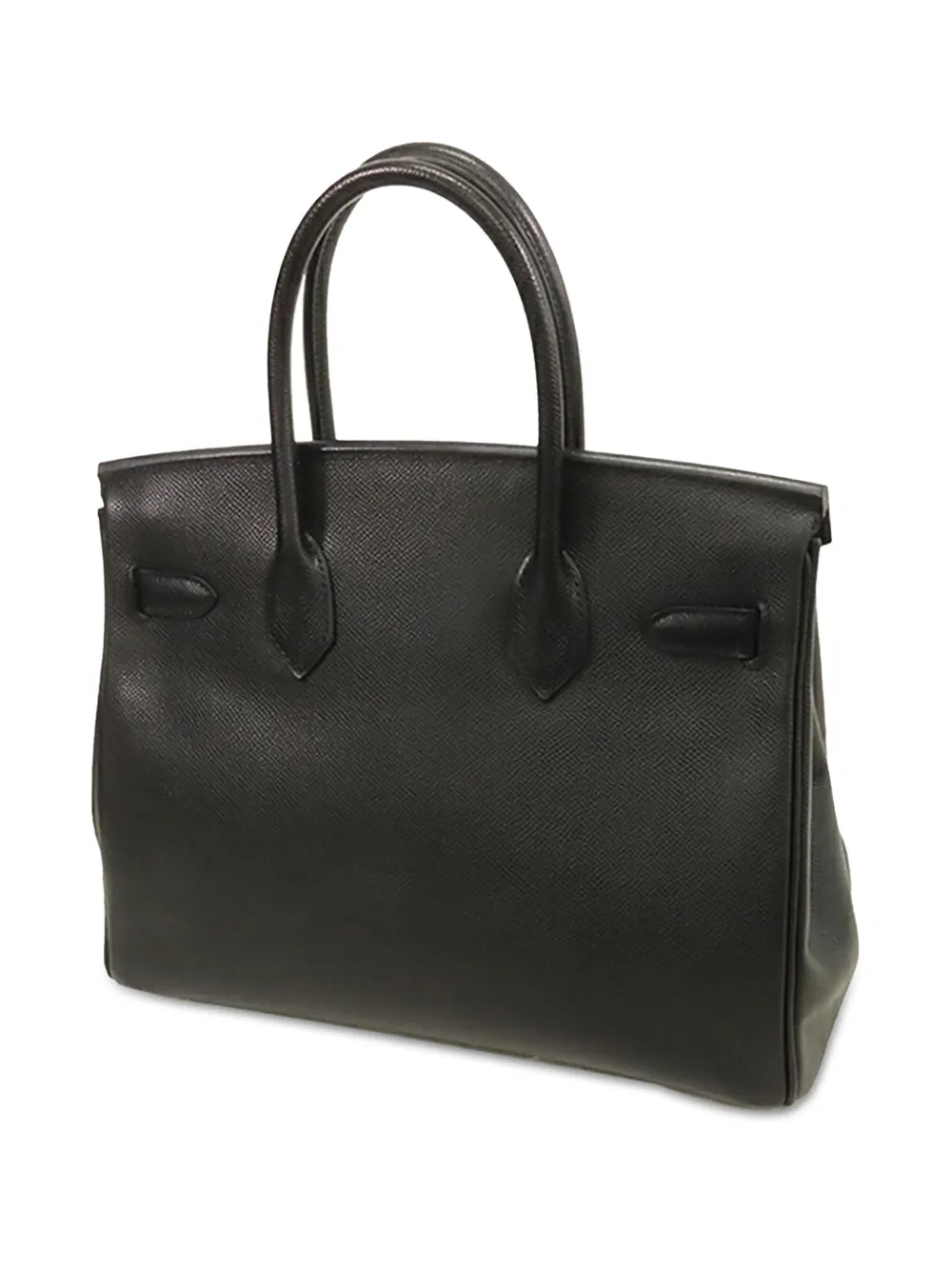 Hermès Pre-Owned 2007 Epsom Birkin Retourne 30 handtas - Zwart