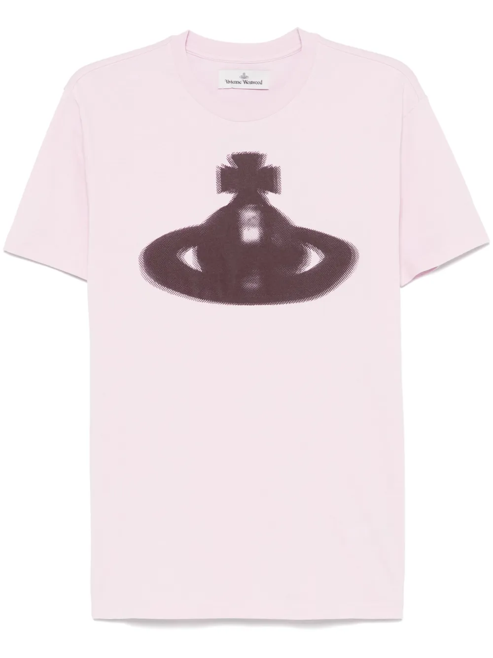 Vivienne Westwood Halftone Orb T-shirt Roze