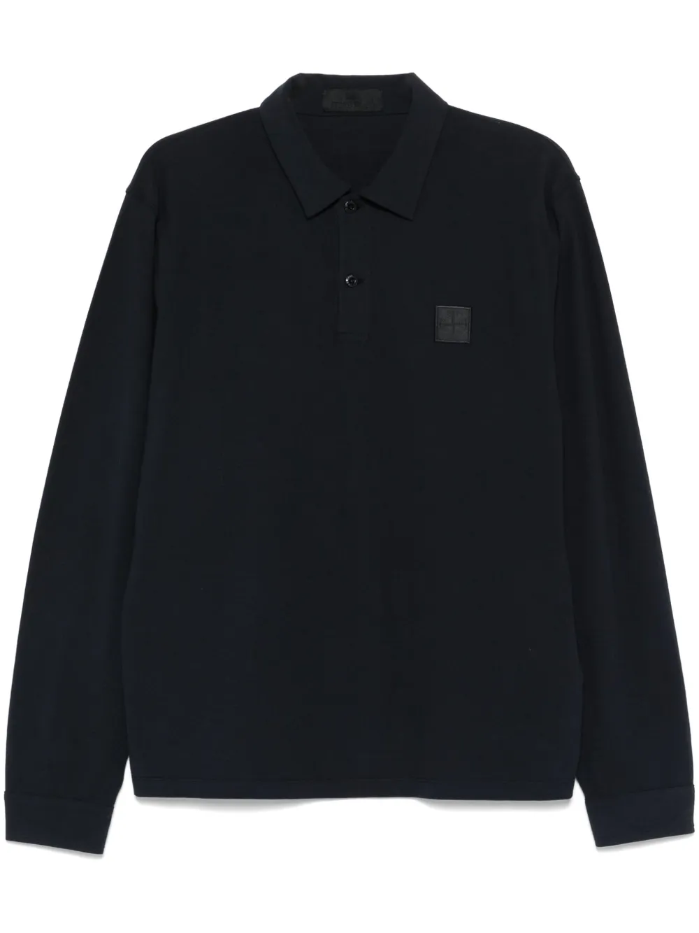 Stone Island playera tipo polo con parche Ghost | azul | Image 1