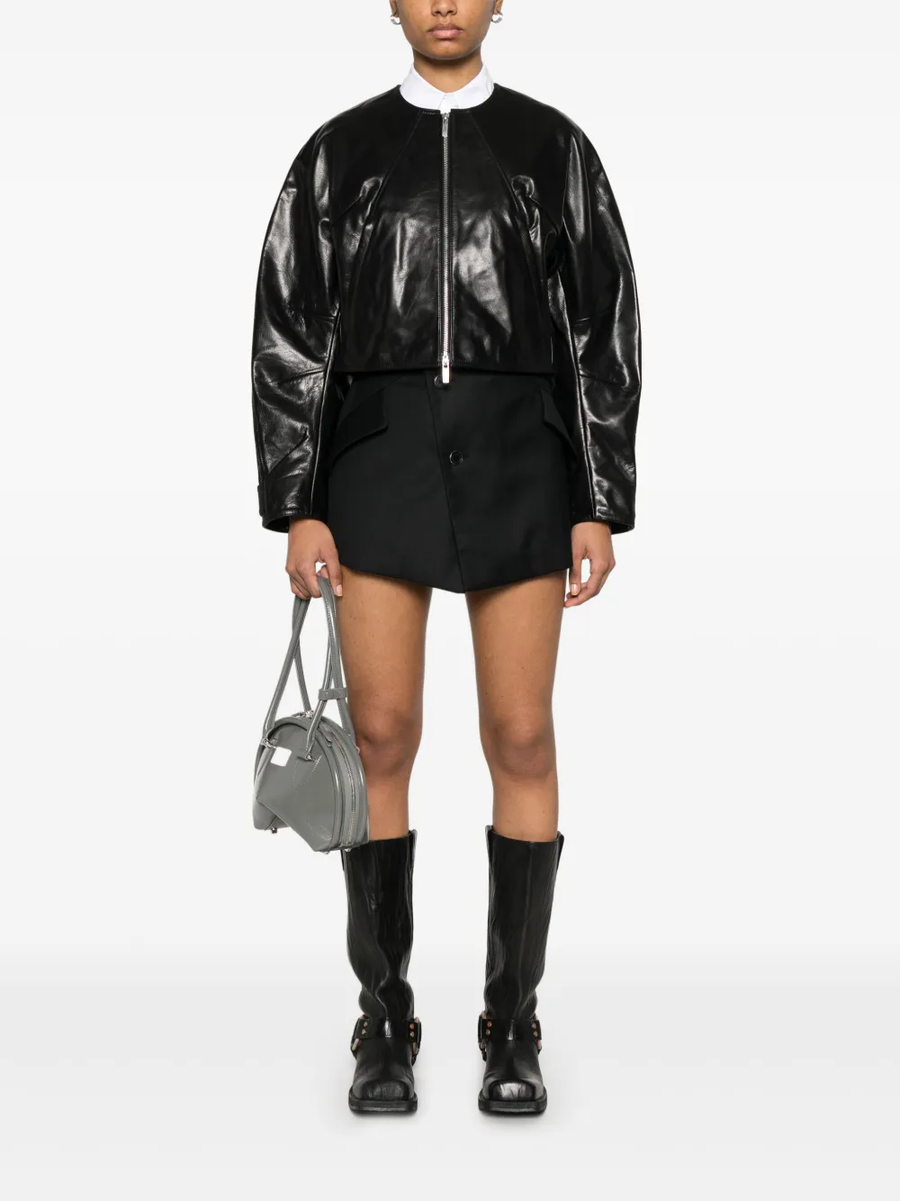 Helmut Lang Apex blazer skorts - Zwart